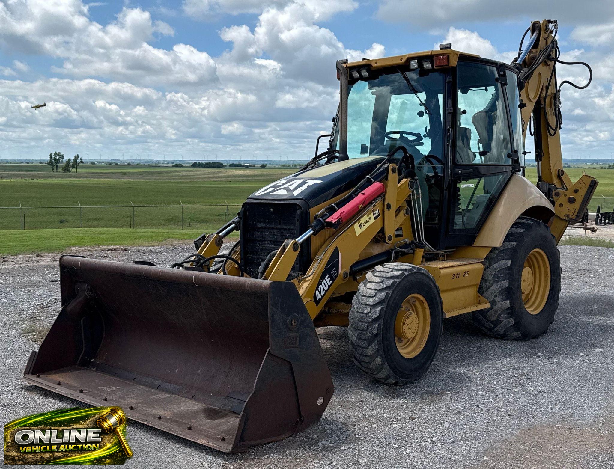 2008 Caterpillar 420E IT Loader Backhoe