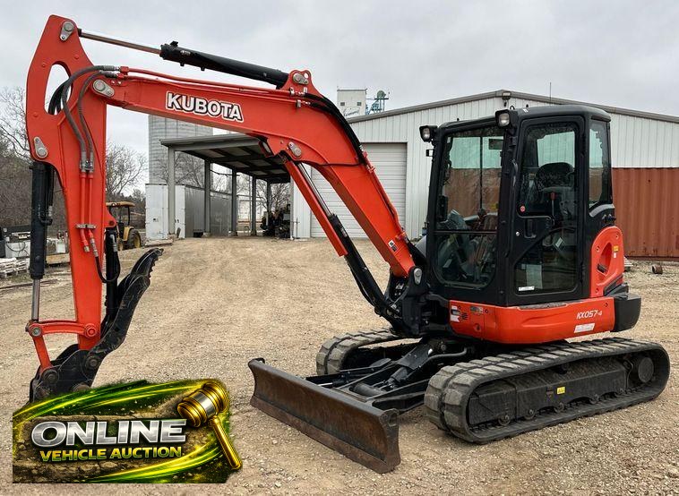 2018 Kubota KX057-4 Mini Excavator