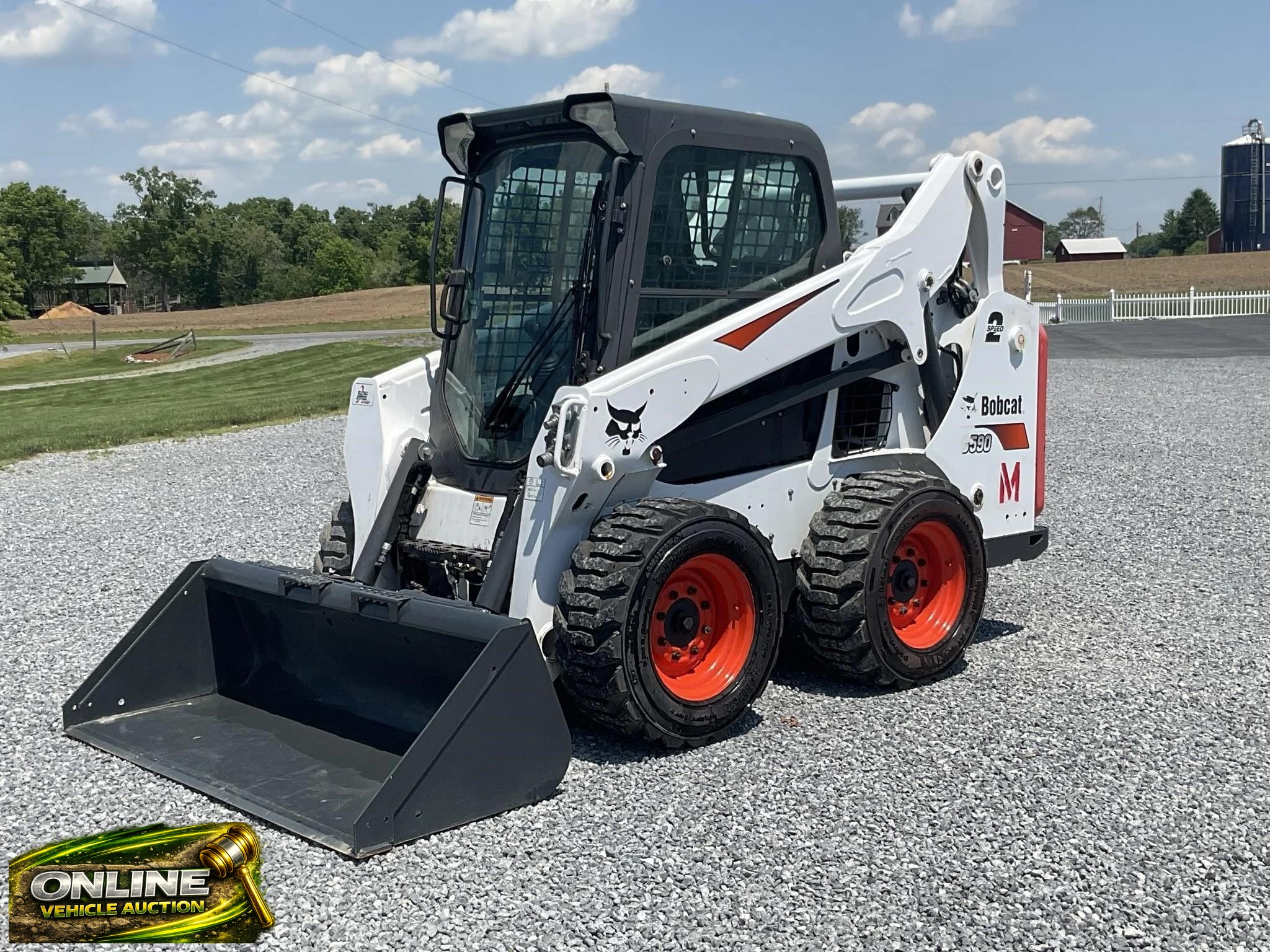 2019 Bobcat S590 Wheel Skid Steer Loader