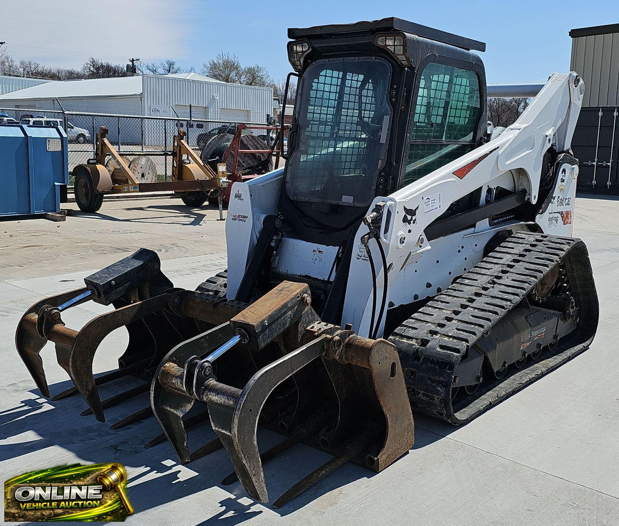2019 Bobcat T870 Skid Steer Loader