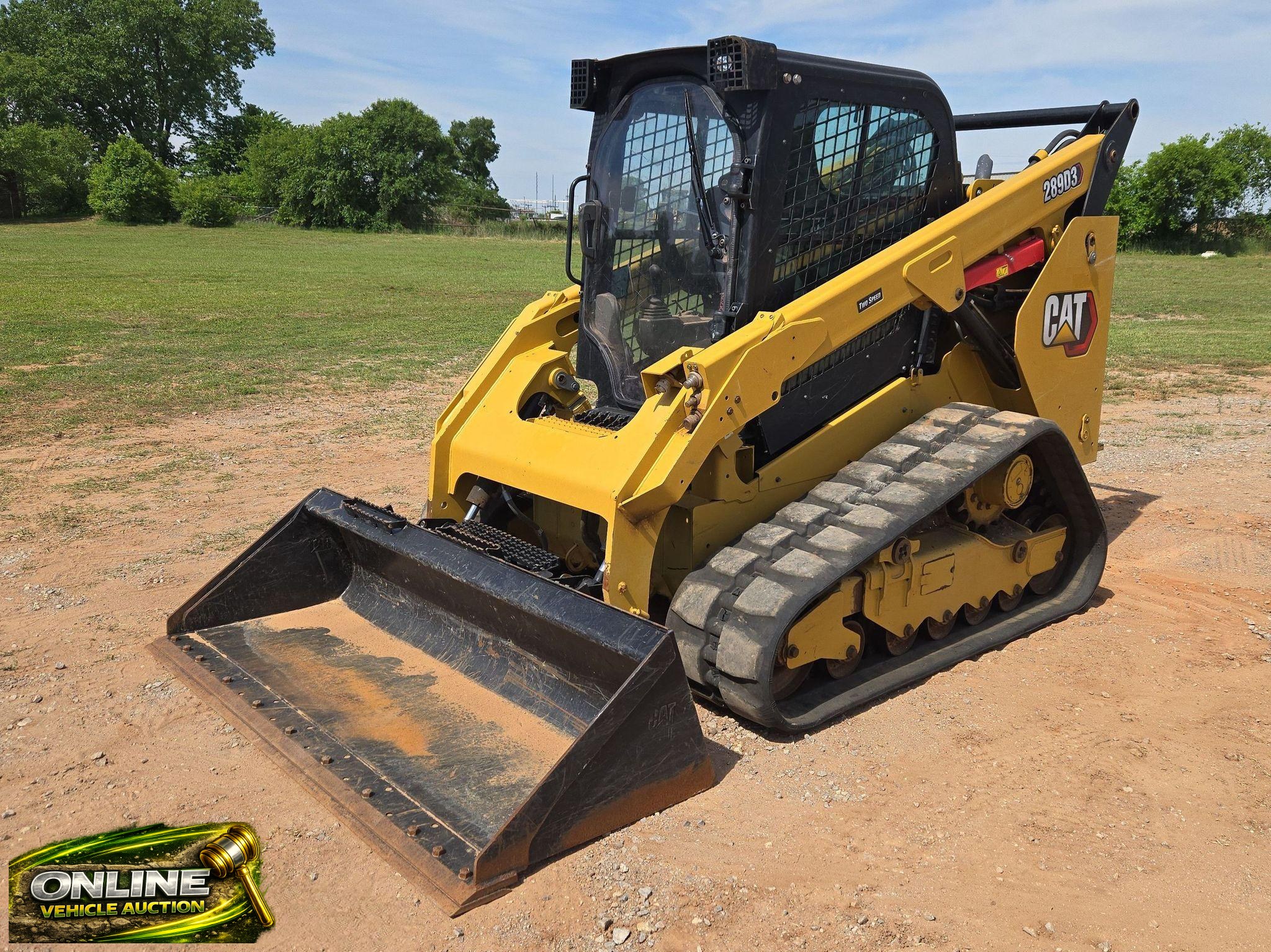 2022 Caterpillar 289D3 Skid Steer Track Loader