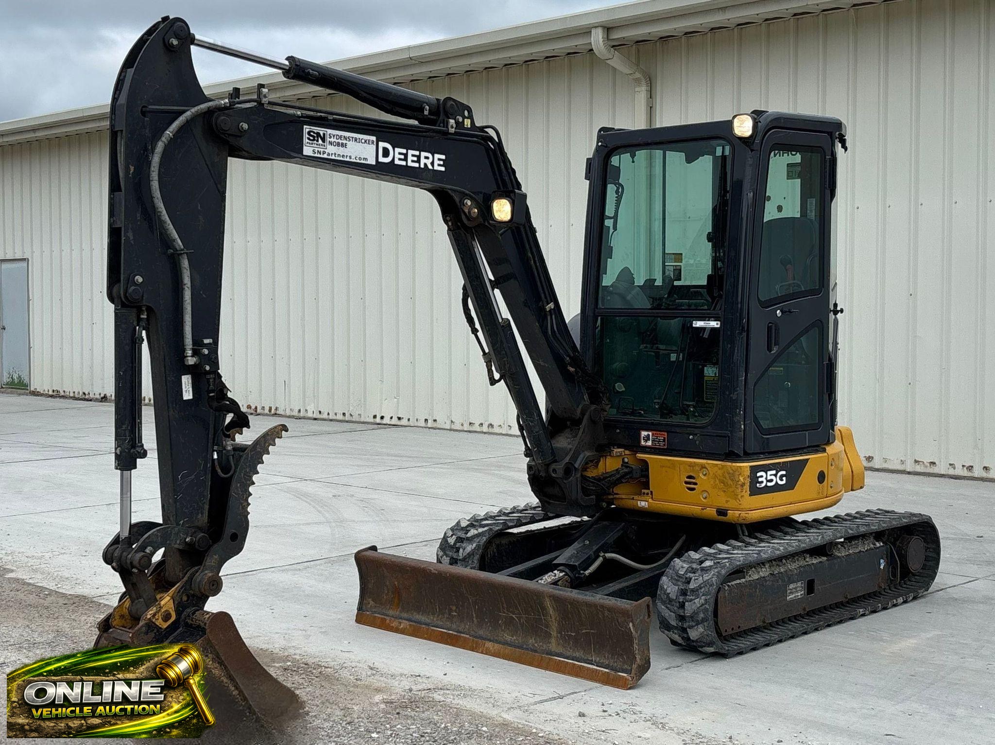 2021 John Deere 35G Mini Excavator