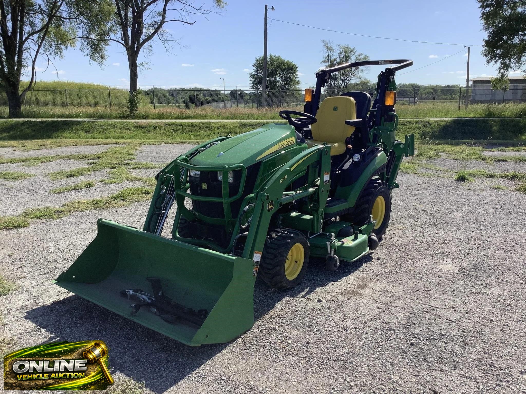 2022 John Deere 1025R Tractor w/ Attachments
